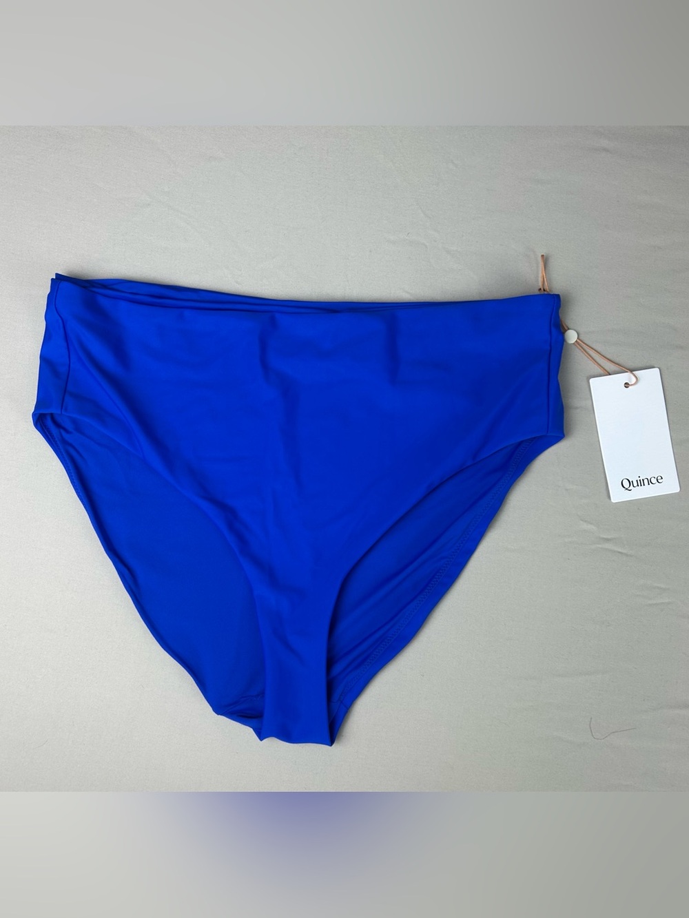 Quince Italian High-Rise Bikini Bottom